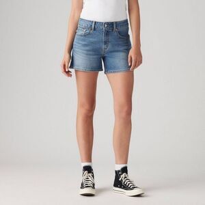 Levi's Light Blue Denim A-Line Jean Shorts